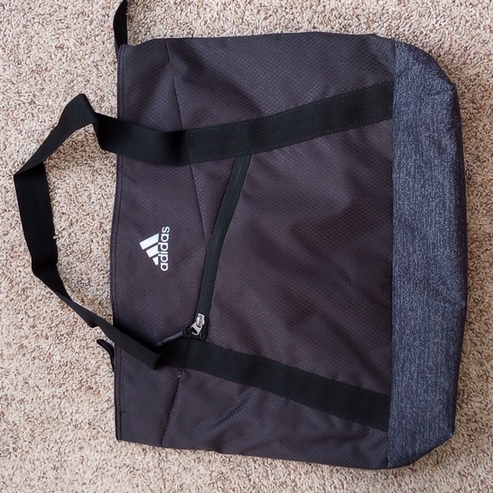 Black Adidas gym bag